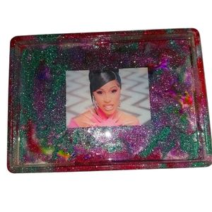 Cardi B Resin Rolling Tray